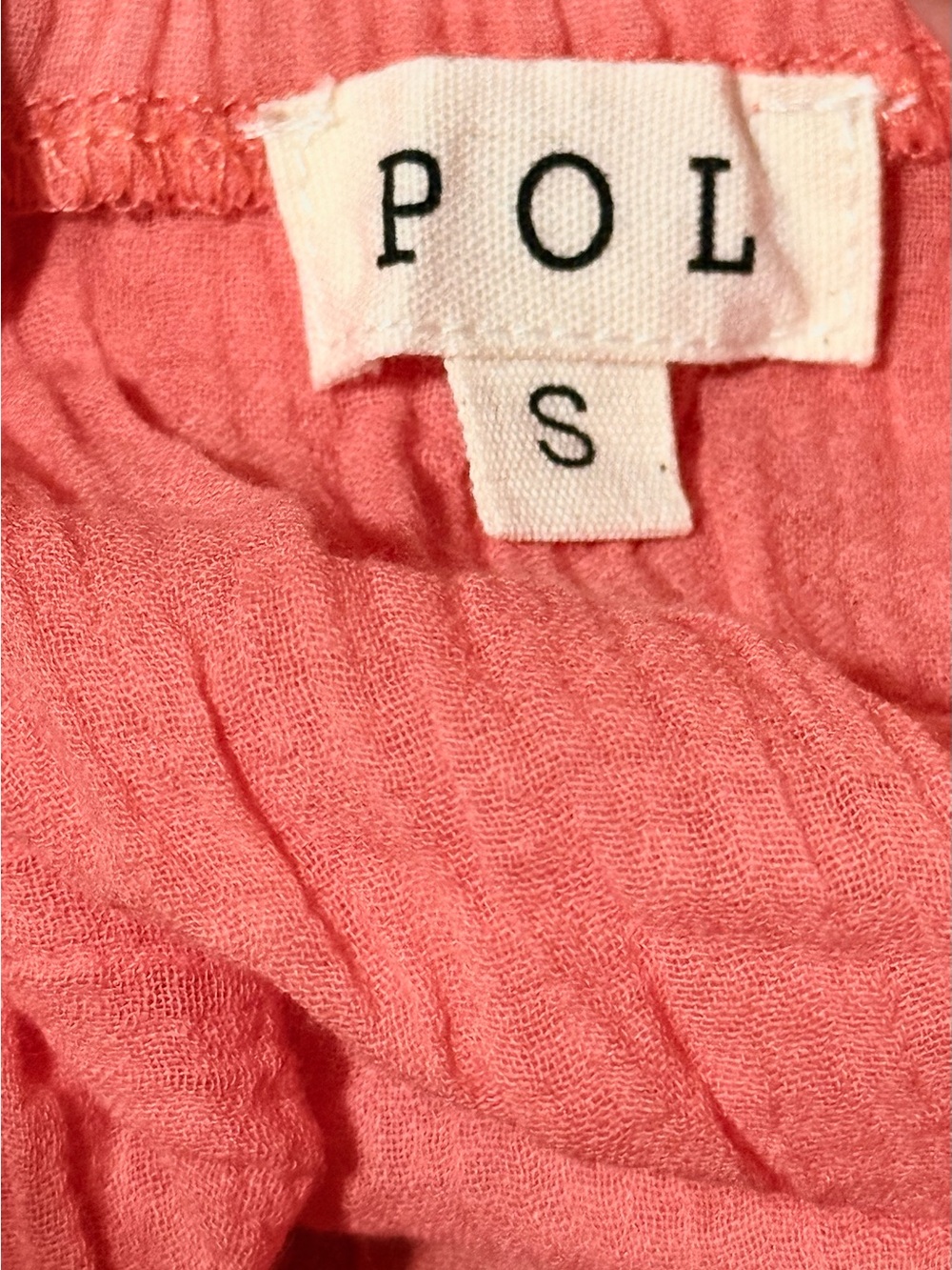 POL Coral Ruffle Trim Spaghetti Strap Camisole - Picture 2 of 4